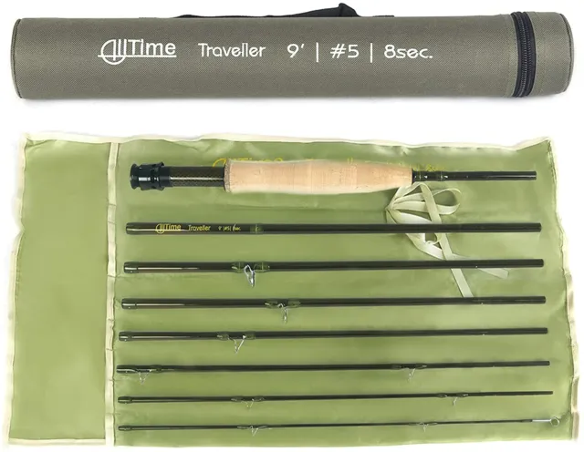 Maxcatch Alltime Travel Fly Fishing Rod 5/6/8wt 8-Piece 9ft IM10