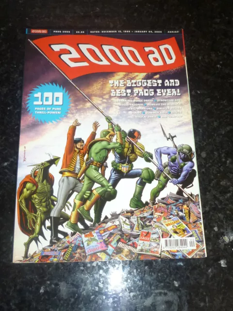 2000 AD Comic - PROG 2000 - Year End Special - Date 04/01/2000 - UK Paper Comic