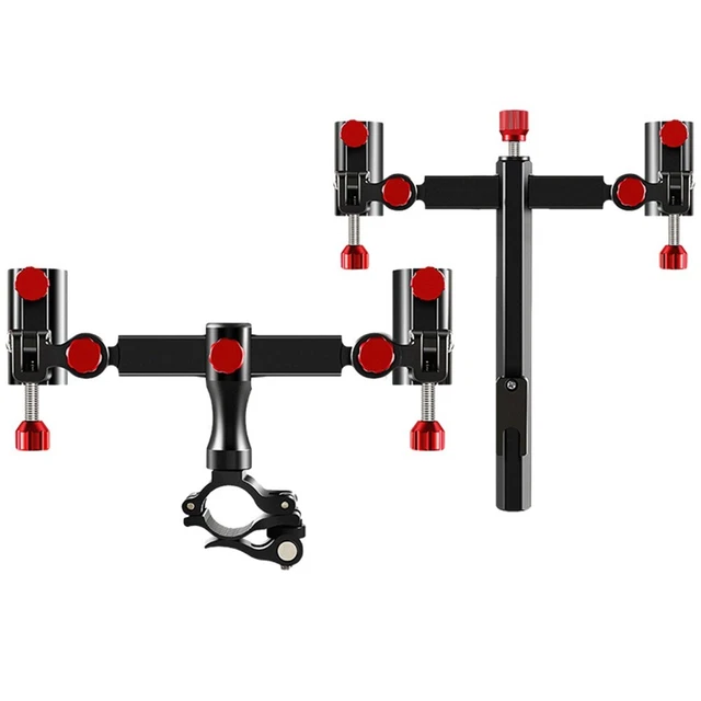 Lot De 2 Supports De Canne à Pêche QWORK Pour Voiture – Sangle Réglable Jusqu’à 220 Cm, Maintient 5 Cannes, Pour SUV Et Camionnette