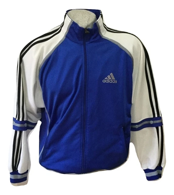 Felpa da uomo sportiva adidas Giacca Jumper Bottom Vintage Track Top Size S