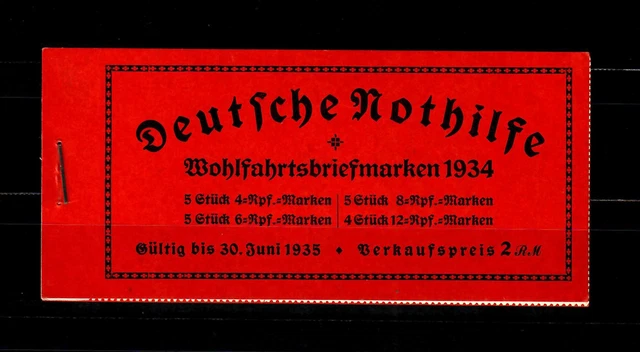 DR: MiNr. MH 40.4, Markenheftchen, postfrisch, **