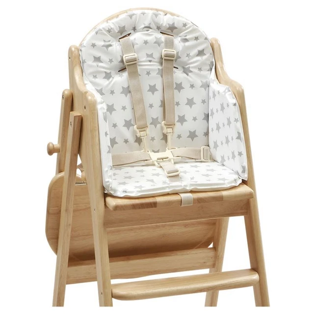 Silla alta inserto de la costa este gris estrella