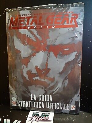 Konami GUIDA STRATEGICA UFFICIALE ITALIANA METAL GEAR SOLID NUOVA CON CELLOPHANE 