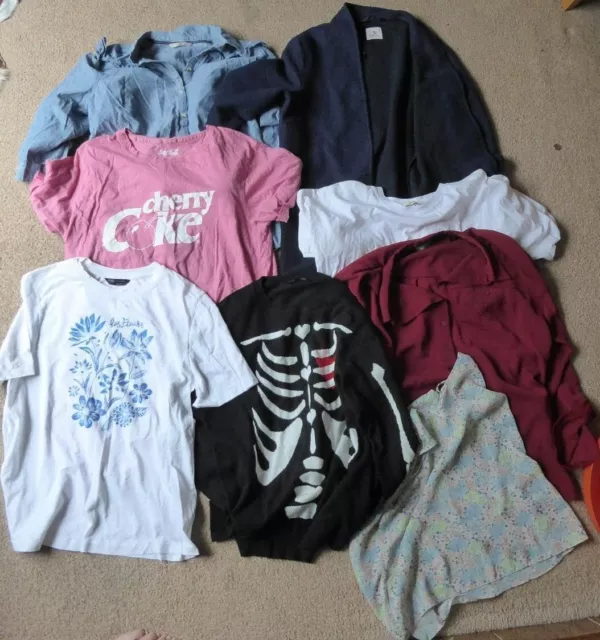 size 14 clothes bundle-  tops, jumpers, jacket...8 items