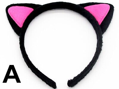 Cute Fluffy Fox Cat Ears Headband Animal Cosplay Hair Bands Costume Party Gift