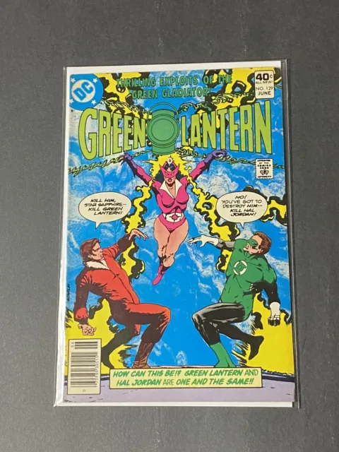 DC Comic Book Bronze Age Green Lantern #129 Newsstand