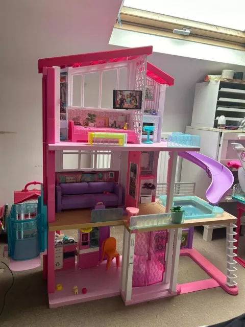 Mattel Barbie Dreamhouse Dollhouse Playset (GNH53) Dec 2021 Purchase. Excellent