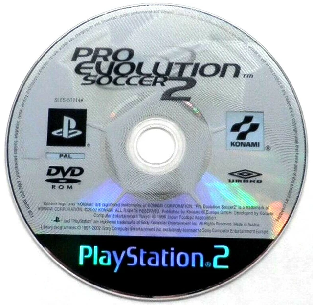 Jeu PES Pro Evolution Soccer 2 - PlayStation 2 - Version PAL FR Complète - Très Bon État