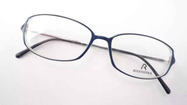 Brille Brillengestell Rodenstock dunkelblau extraleicht mit Elastik Bügel Gr//M