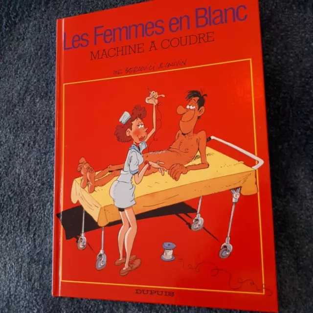 BD 1992- Les Femmes en Blanc T10 Machine à Coudre, Bercovici, Ed Dupuis EO BE