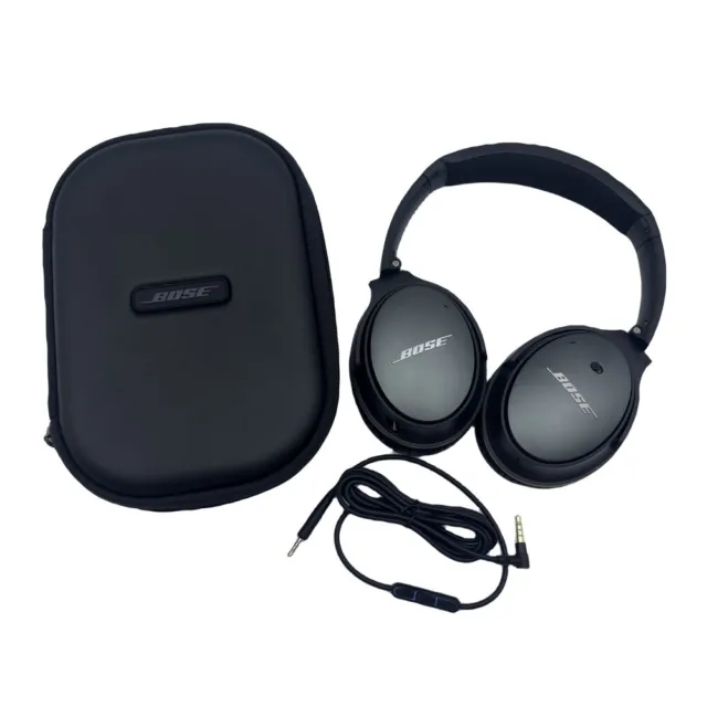 Bose QuietComfort QC35 ii QC25 Bluetooth Wireless Over-Ear Headphones - Black UK 2