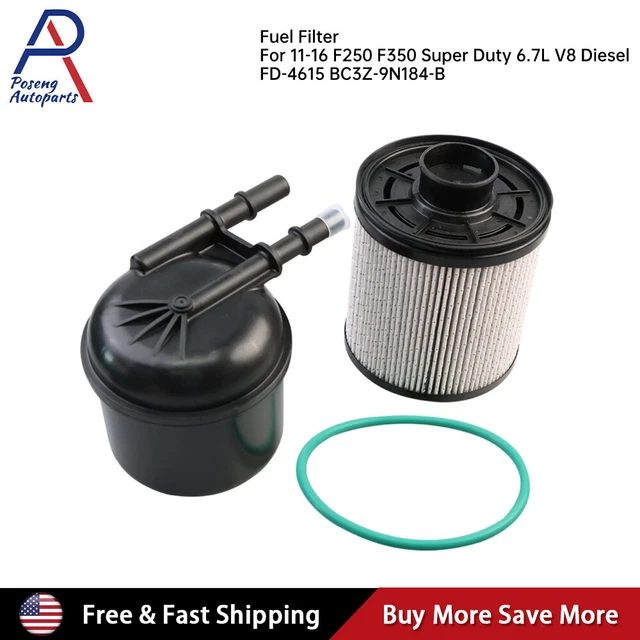FD4615 FUEL FILTER For 20112016 Ford 6.7L V8 Diesel F250 F350 F450