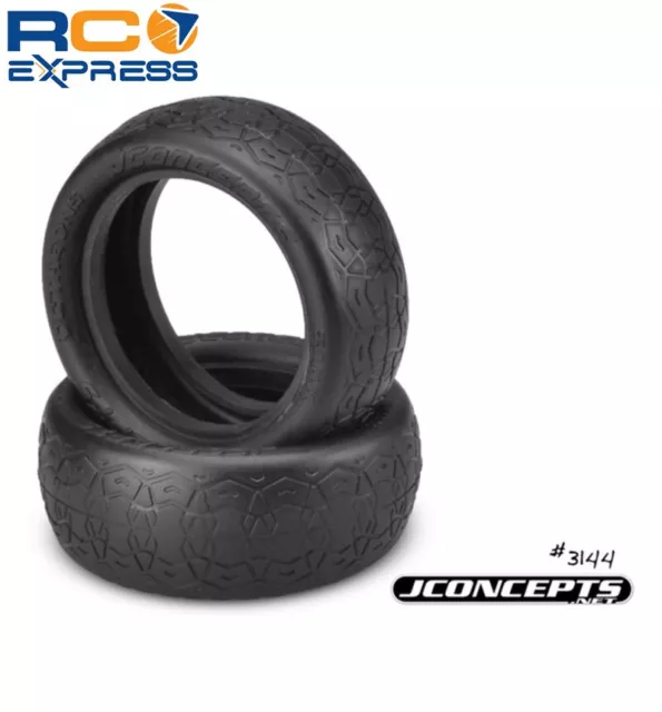 JConcepts Octagons Aqua (A2) Compound Tires (Fits 2.2 4WD Buggy Front JCO3144-03