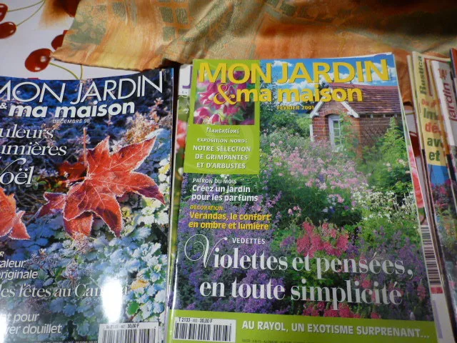 lot==beau panier osier ovale ,et 11   livres jardinages ,rustica ,maison jardin 3