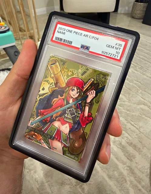 RARE ONE PIECE AR Carddas Nami NO.F01 09 SR Card Game Japanese