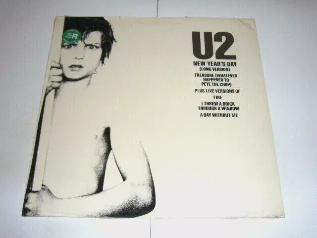 U2 ‎– New Year's Day (Long Version) Vinyl 12" Europe 1989 M/NM SEALED