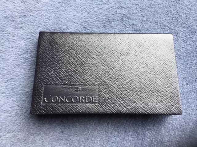 British Airways Concorde Smythson of Bond Street Leather Diary 2001