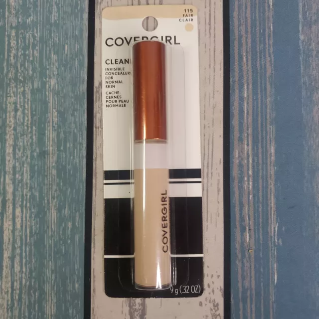 Covergirl Clean Invisible Concealer For Normal Skin (115 Fair) 9g/.32oz. New