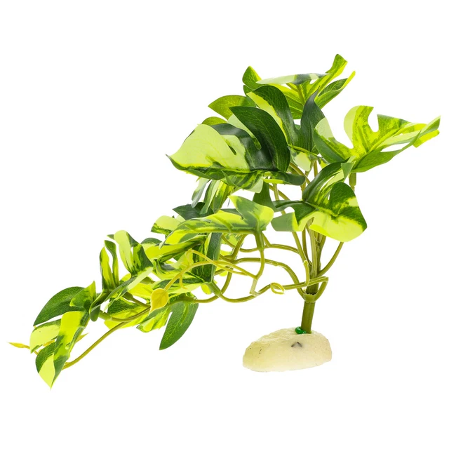 Felce Florida Decorativa Aaron, 35 Foglie, Verde, su Gambo, 50cm, 65cm - Felce Artificiale/Pianta da Interni