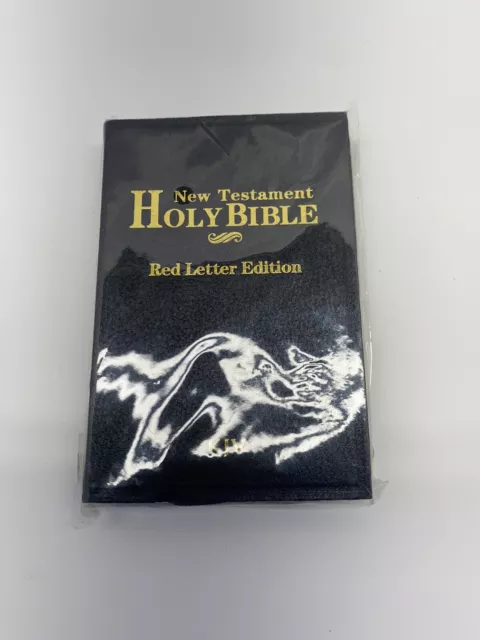 Holy Bible KJV New Testament Pocket Size Red Letter Edition New