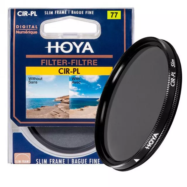 Hoya 77Mm Cir-Pl Slim (Phl) Filtro Polarizzatore Circolare - Originale