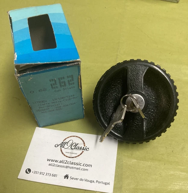 Bouchon De Réservoir Essence Pour Peugeot 104 - Pièce D'occasion, Fonctionnel