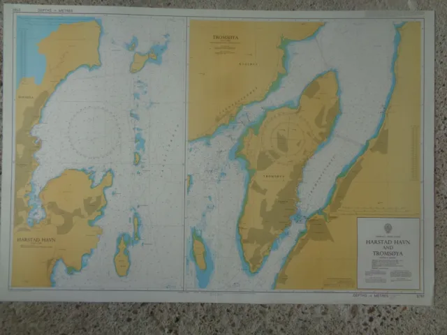 Card Marine/Harstad Havn And Tromsoya - Norway - West Coast