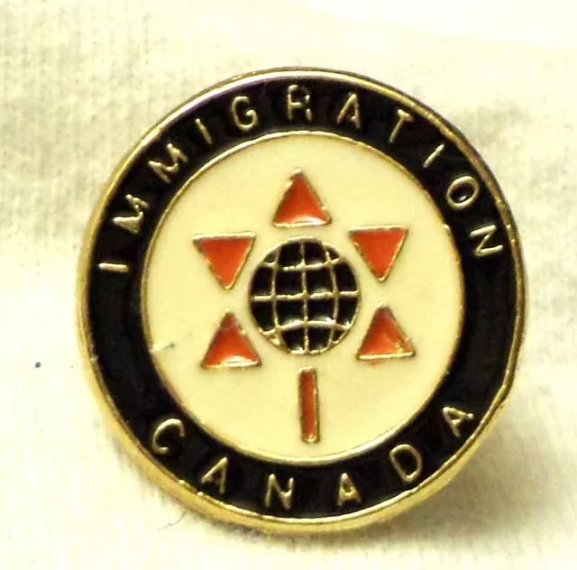 Police Pin Immigration Canada Centennial Pin