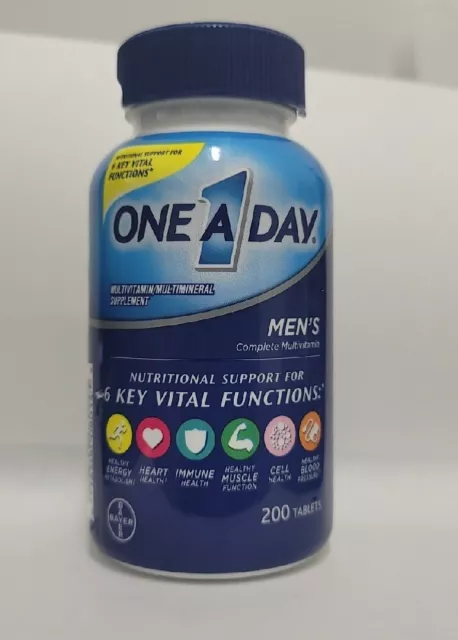 One A Day Men's Health Formula, Multivitamin/Multimineral Supplement 200 tabs