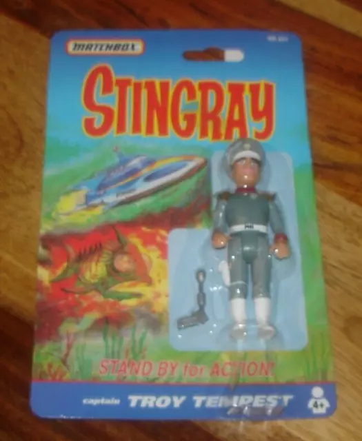 Vintage Matchbox Stingray Troy Tempest Figure BNISP