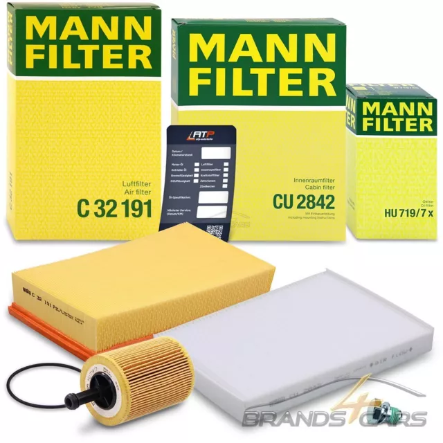 Mann-Filter Inspektionspaket Filterset A Für Vw Multivan Transporter T5 1.9