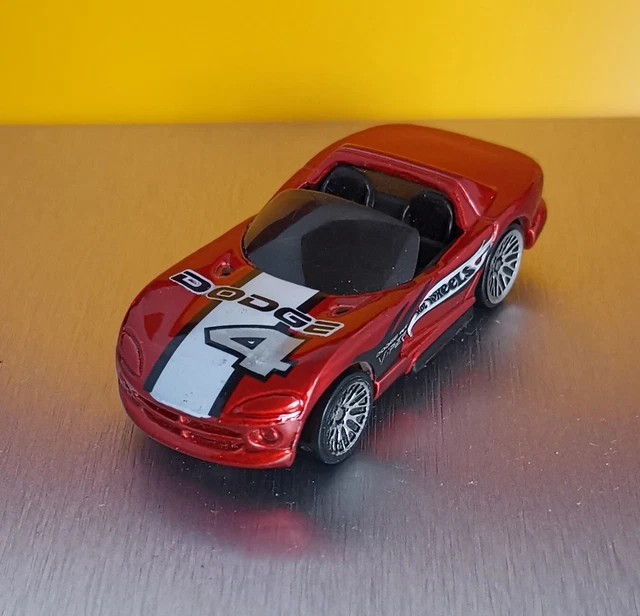 HOT WHEELS - Dodge Viper Cabrio, orange-rotmetallic, lose ohne OVP