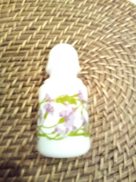 Avon Cosmetics Vintage Perfumed Bath Oil Bottle Lilac