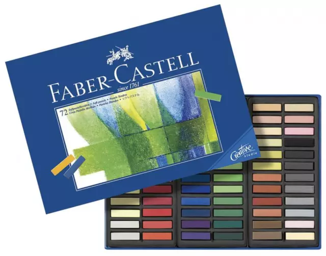 FABER-CASTELL Softpastellkreiden STUDIO QUALITY, 72er Etui 72er Etui