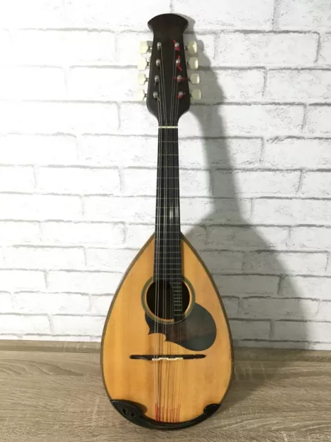 Suzuki mandolin M-20 roundback bowlback with Hard case Japan String Instrument 2