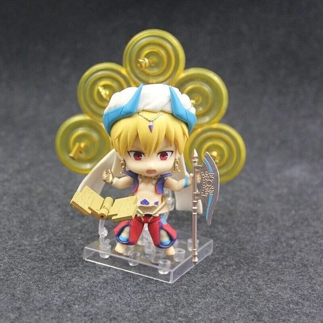 Anime Fate/Stay Night Gilgamesh Big Head 990# 4" PVC face change Figure Statue