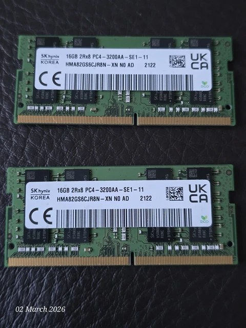 Kit RAM Crucial 16 Go (2x8 Go) DDR3 1333 MHz PC3-10600S Pour Portable - Neuf