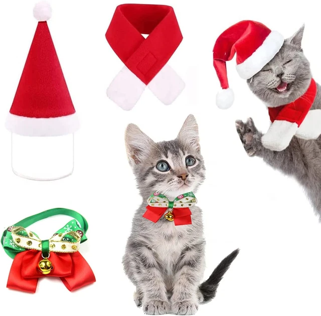 Vestiti Natale per Animali, Costume Natale Gatto, Vestito Natale Gatto Cane, Ves