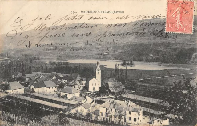 Cpa 73 Saint Helene Du Lac