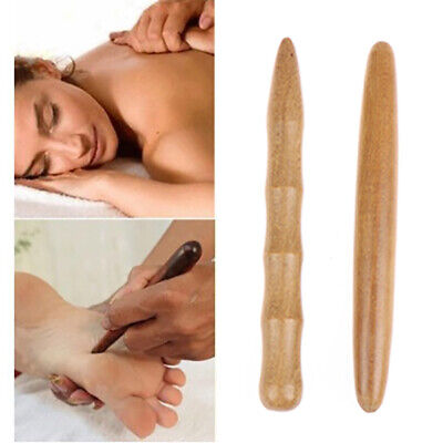Palo de masaje corporal para pies de spa de madera para aliviar dolor muscular herramienta relajante.c3F KP