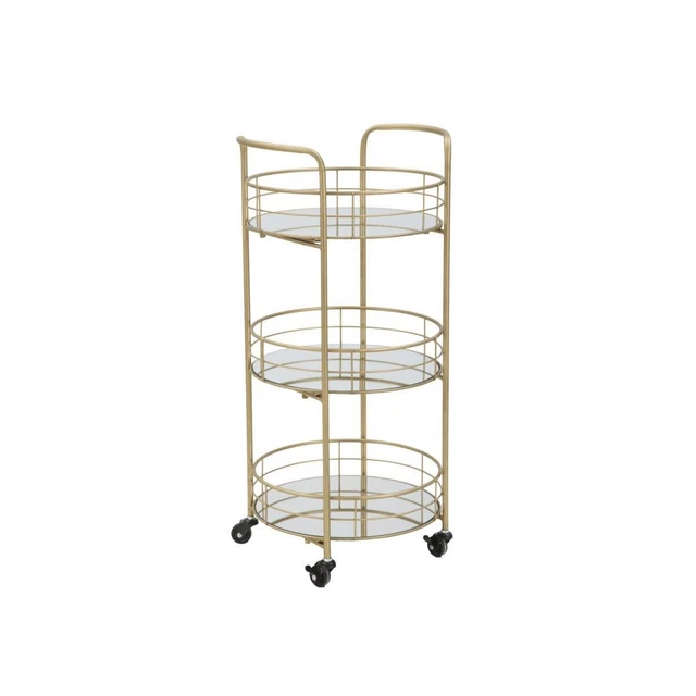 Carrello Glam Rotondo Cm Ø 38X77,5