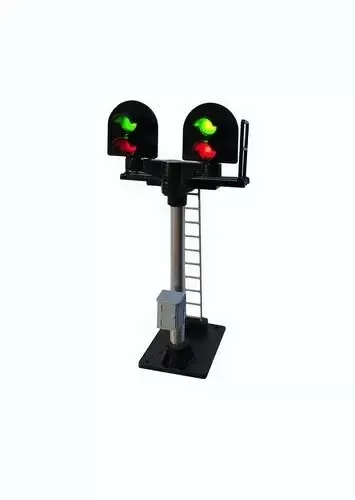 Berko B363 2 aspect home (R/G) platform T junction round head