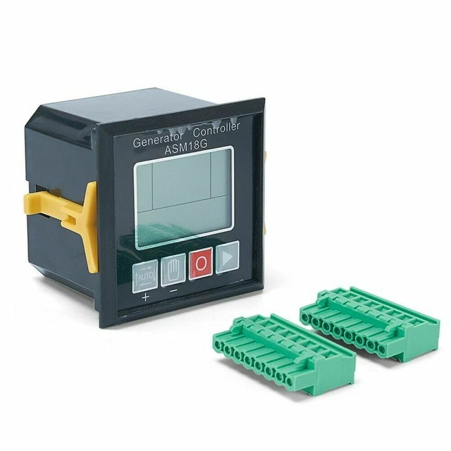 ASM18G Diesel Generator Controller Auto Set W/ 4 Safety Protection Alarm Module