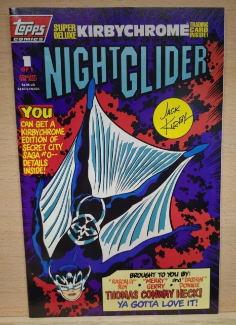 Night Glider #1: Vol.1, Jack Kirby, Topps Comics (1993)