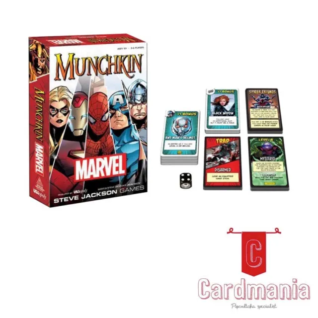 Munchkin - Marvel Universe Edition Card Game | New
