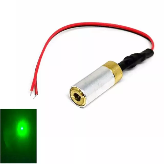 1pc INDUSTRIAL/LAB 532nm 10mW/30mw/50mw Green Dot Laser Diode Module 5V