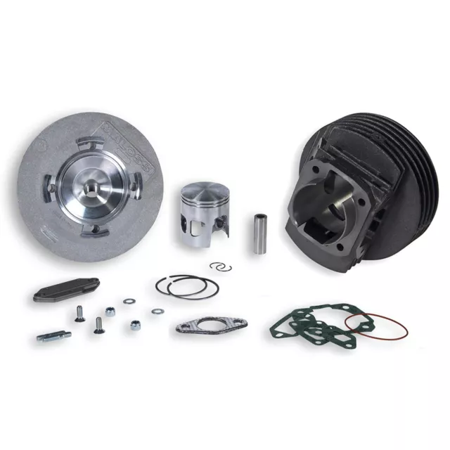 KIT CILINDRO MALOSSI DM 57,5 + CVFL 2a serie CUFFIA ALTA VESPA 125 ET3 A 135 CC