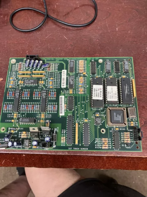 IGT MICRO TOUCH SYSTEM TOUCH SCREEN Board old  STYLE IGT P/N 75423903