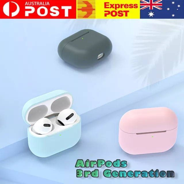 For Apple AirPods 3rd Gen Case Generation 3 Silicone Shockproof Protective Cover