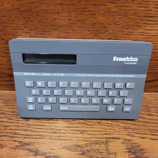 Franklin Computer Spelling Ace SA-98 Electronic Handheld SPELL CHECKER English